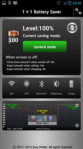 1+1 Battery Saver