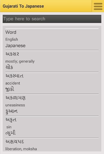 免費下載教育APP|Gujarati Japanese Dictionary app開箱文|APP開箱王