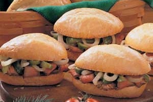 Pepper Steak Sandwiches