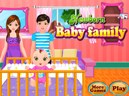 Newborn birth baby games