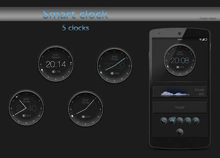 Smart clock zooper widget(圖9)-速報App