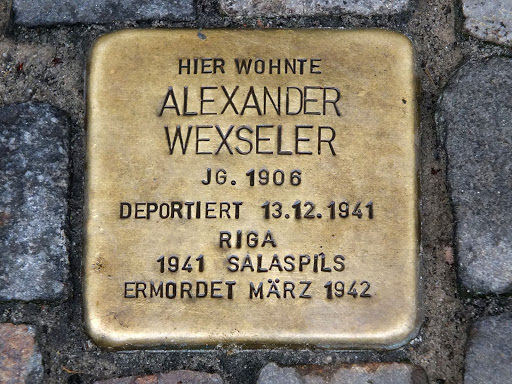 Stolperstein Wexseler