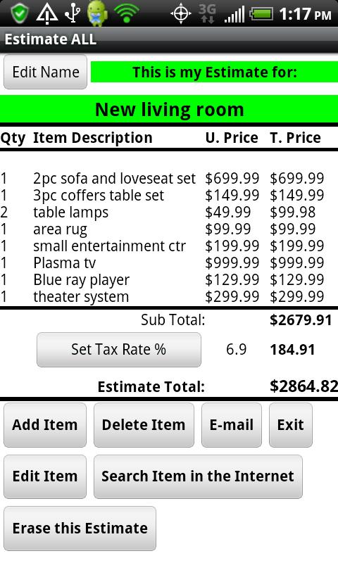 A Estimate All FULL Screen 2
