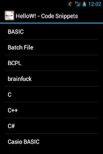 Free HelloW! - Code Snippets APK