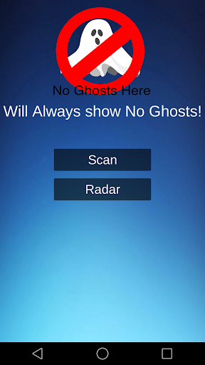 No Ghosts Here