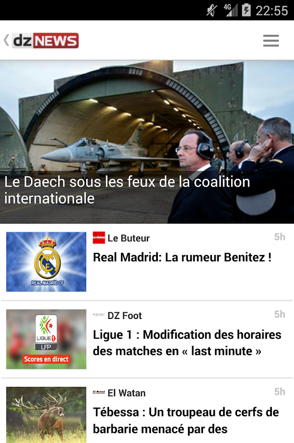 dz NEWS Algerie - Android Apps on Google Play