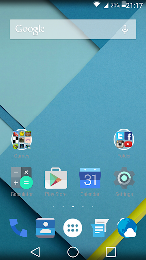 Lollipop Go Launcher Theme