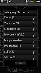 Knife Steel Composition Chart(圖6)-速報App