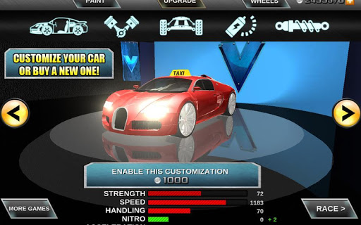 Crazy Driver Taxi Duty 3D