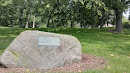 Stone to Honor the Mound Building Indians