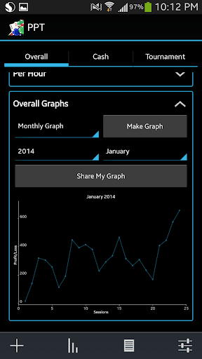 Personal Poker Tracker