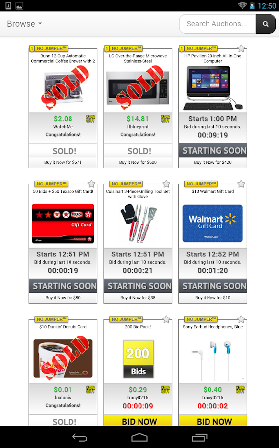 DealDash Android Apps on Google Play