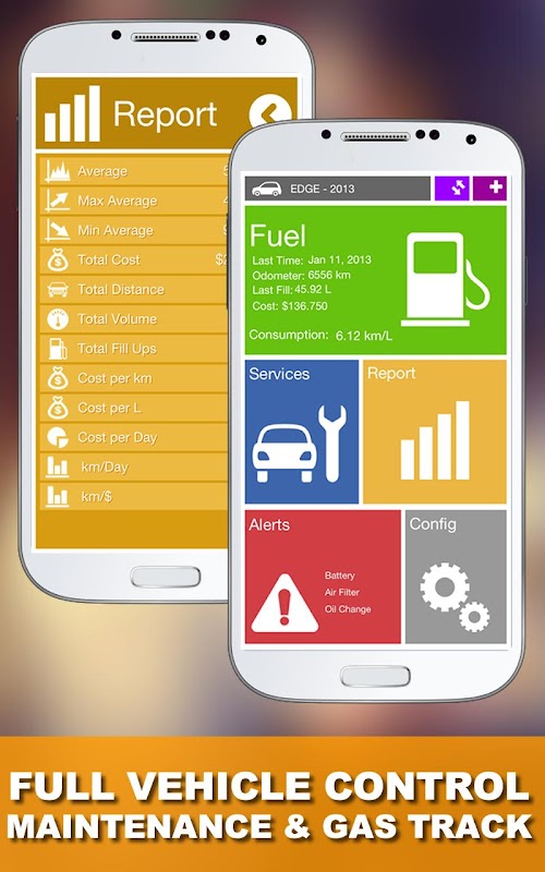 Android application Autocare screenshort