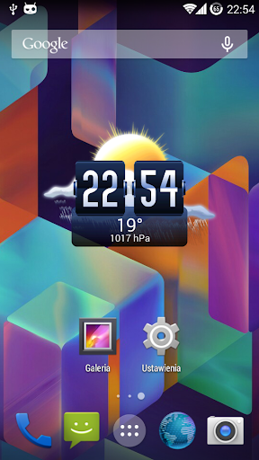 Weather Flip Clock Widgets