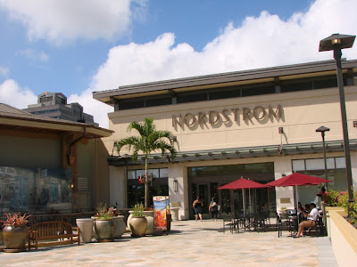 new Nordstrom store at the Ala Moana Shopping Center on Oahu. Hawaii ...