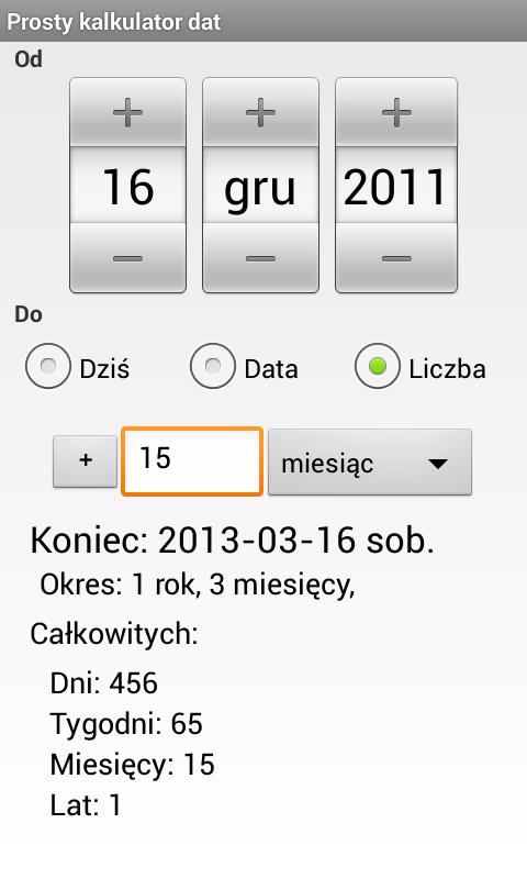 Kalkulator Daty Czasu : Kalkulator Dat – FYVISM