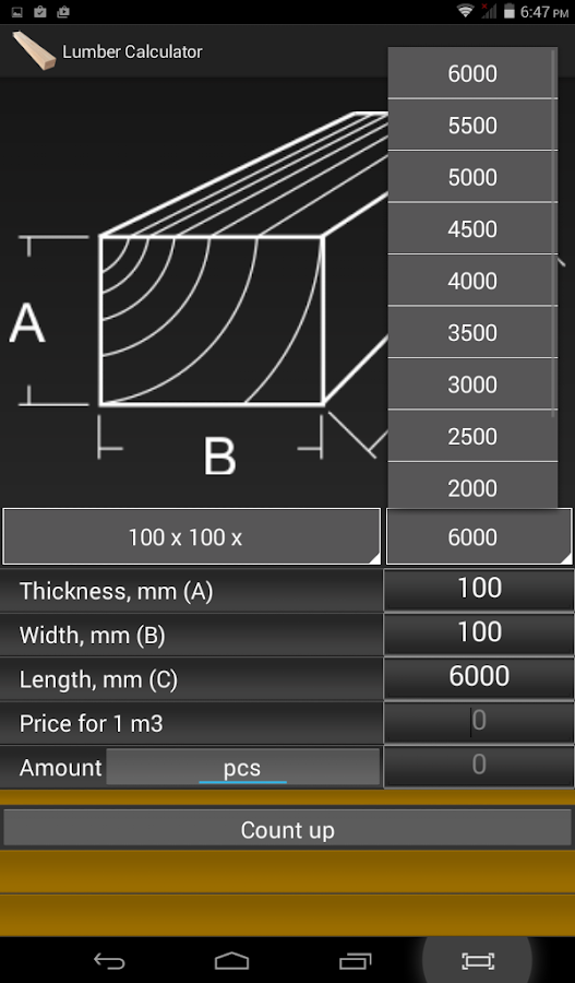 Calculator Lumber & Timber Android Apps on Google Play