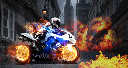 Hipster Moto Racing Wallpapers