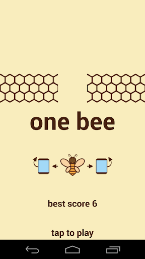 one bee