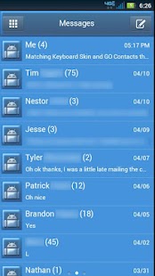 How to download GO SMS Royal Blue Pearl Theme lastet apk for android
