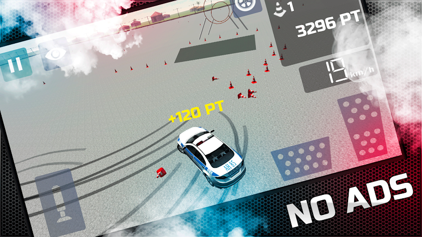 Police Cars Crazy Drift Pack Screen 2
