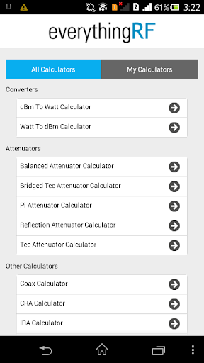 RF Calculator