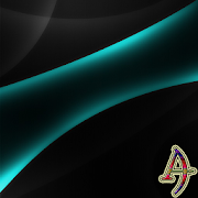 Darkness Teal On Black X Theme