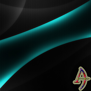 Theme XP Darkness TealOnBlack.apk 2.0.2