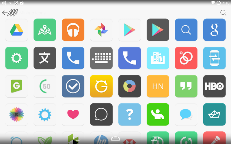 Minimo Icons v4.0 Download Apk