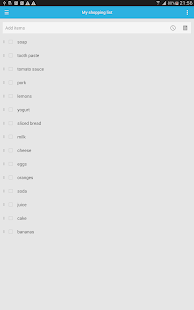 Shopping List Screenshots 0