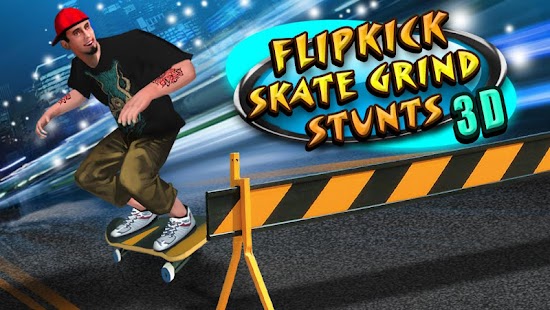 How to install Flipkick Skate Grind Stunts 3D patch 1.6 apk for pc