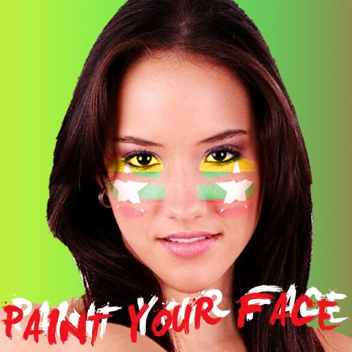 Paint your face Myanmar Burma LOGO-APP點子