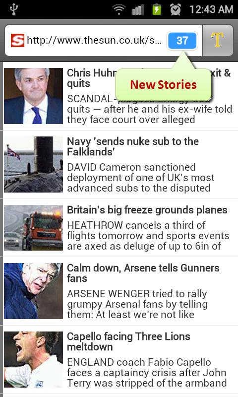 NewsBro - Easy News Reader Pro Screen 2