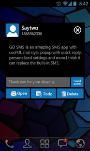 How to get GO SMS Pro WP8  blue theme! patch 2.0 apk for laptop