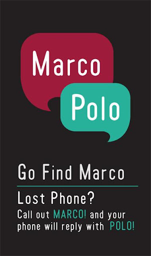 Go Find Marco Phone Finder