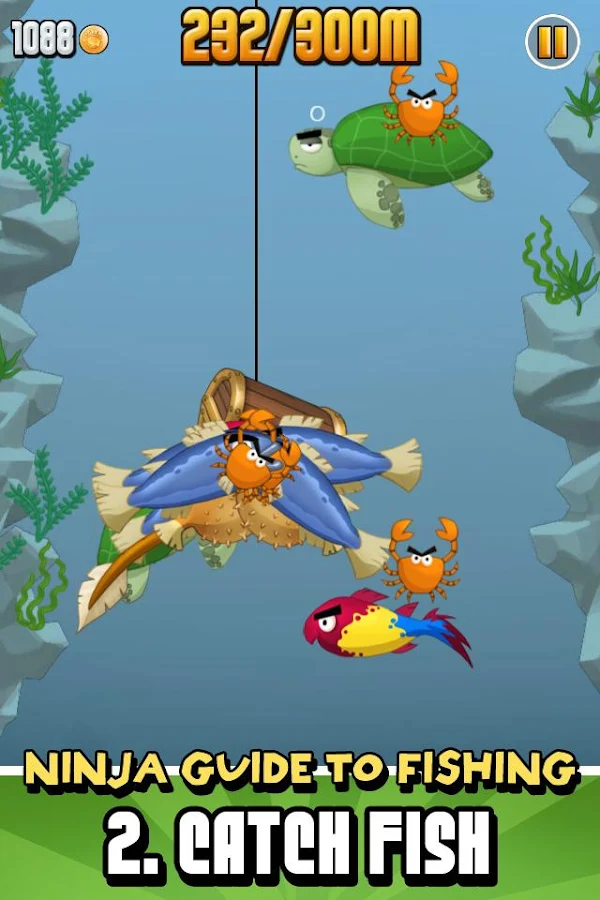 Ninja Fishing - screenshot