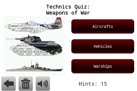 Technics Quiz: Weapons of War