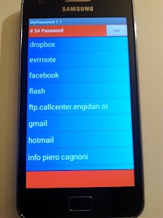 Le mie Password Screenshots 0