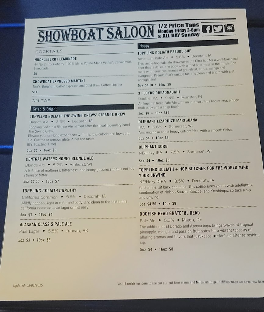  Showboat Saloon