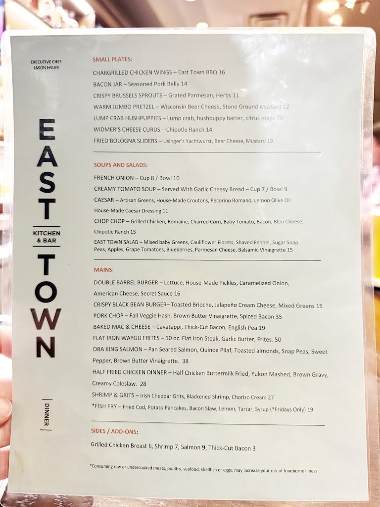  East Town Kitchen + Bar