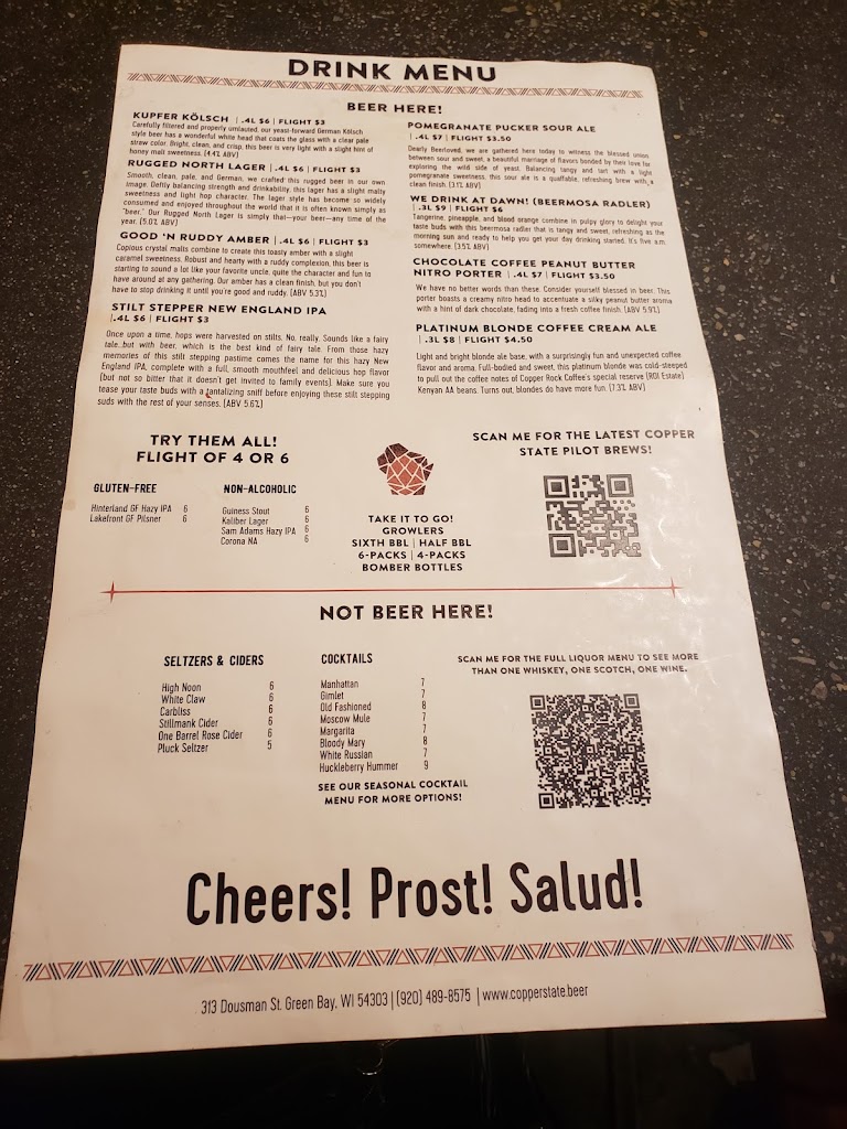  Copper State Brewing Co