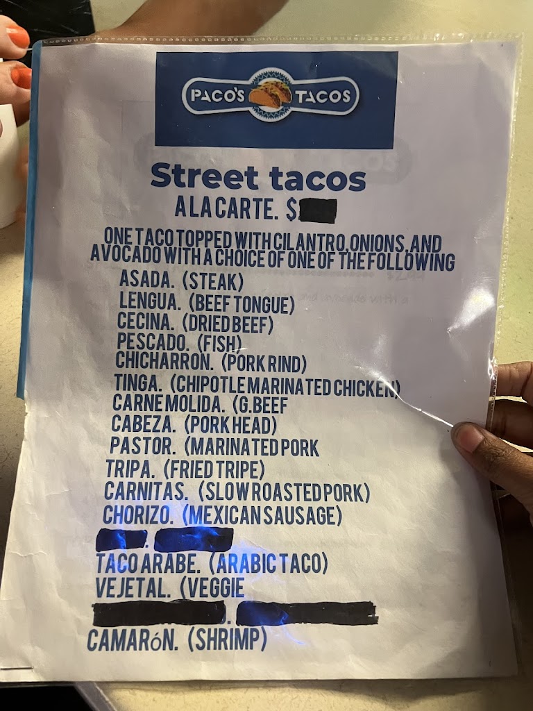  Paco's Tacos