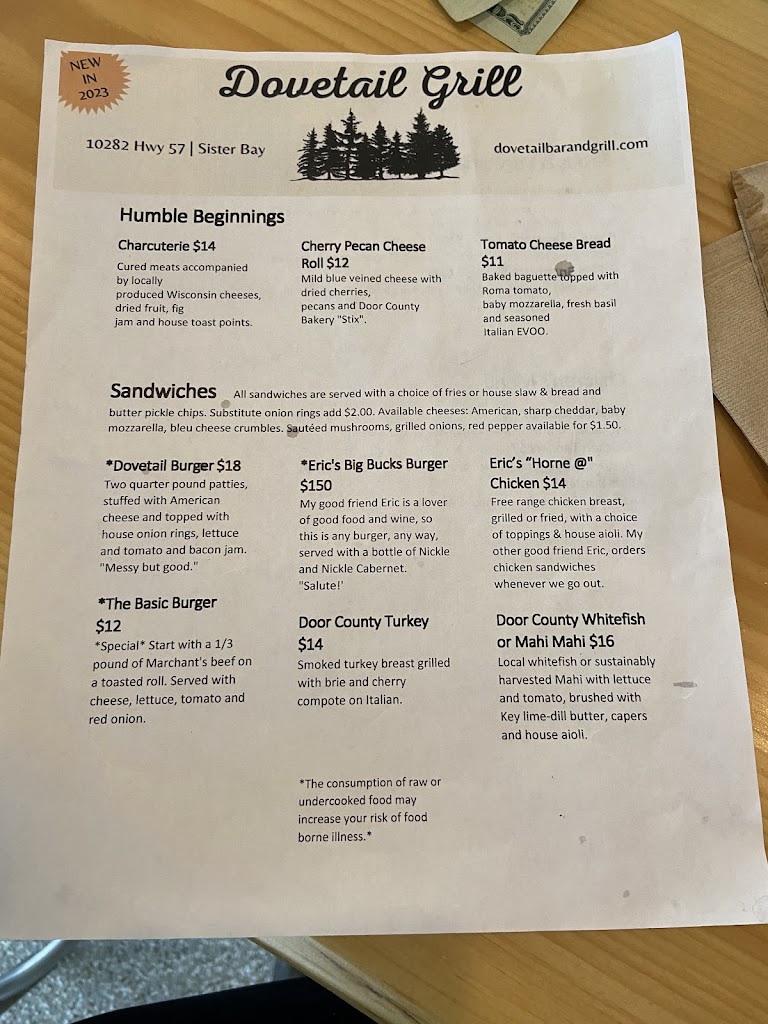  Dovetail Bar & Grill