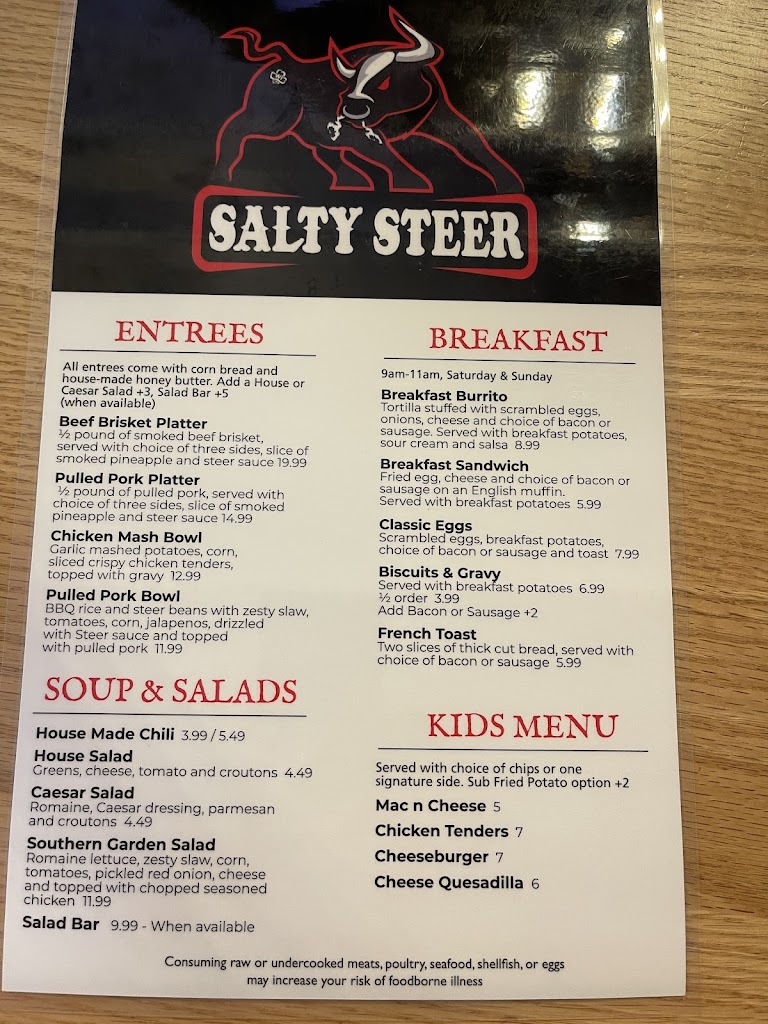  Salty Steer
