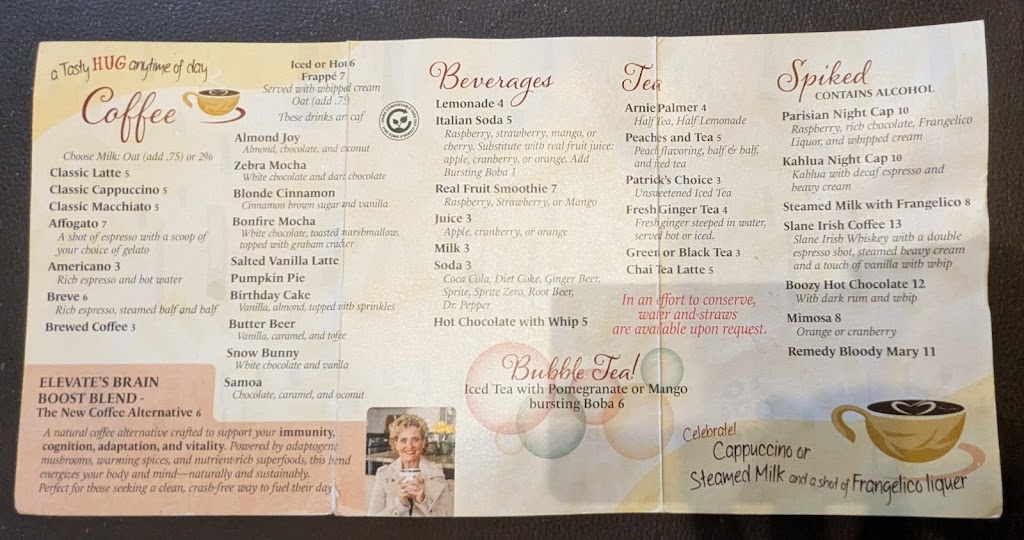  Table 65 Bistro and Gelato Cafe