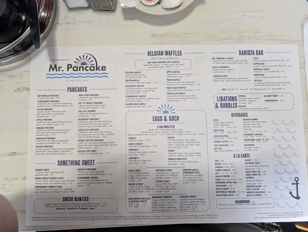  Mr. Pancake Restaurant