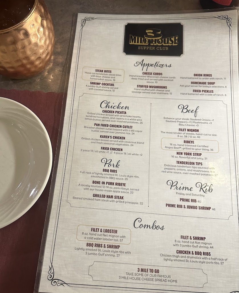  3 Mile House Supper Club