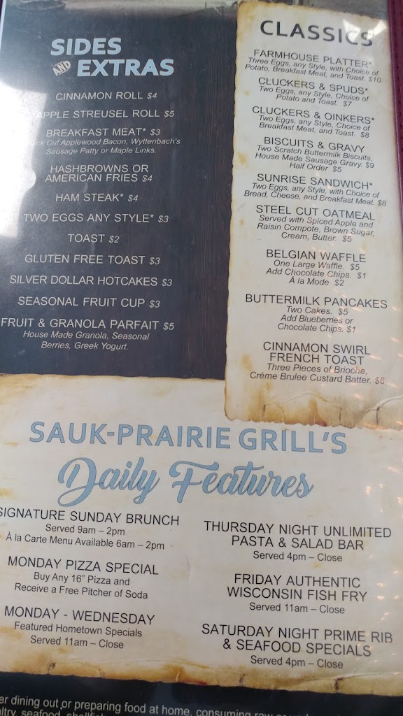  Sauk-Prairie Grill