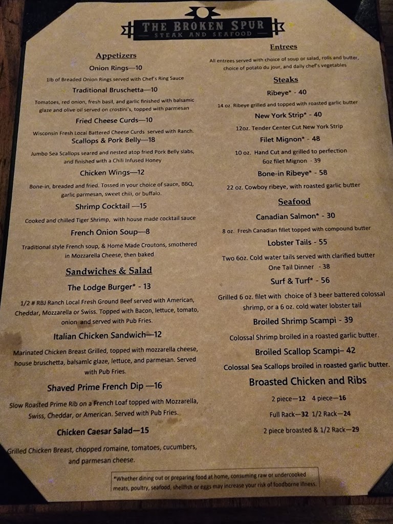  The Broken Spur Steak and Seafood