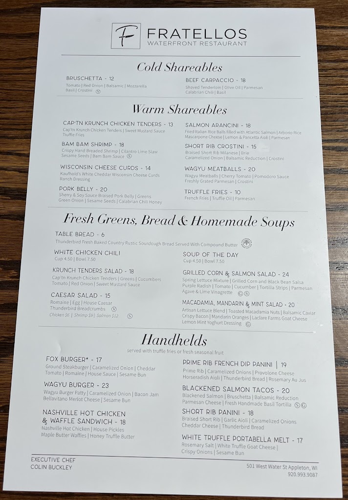  Fratellos Riverfront Restaurant